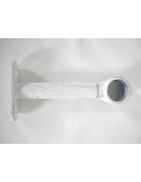 Support simple d20 90 mm x2   blanc or