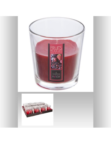 Bougie pfm vr fr roug nina 90g