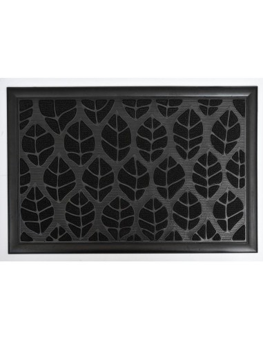 Tapis central park 40x60cm polypro caoutchouc   noir