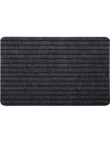 Tapis chloe 50x80cm polypro latex   gris