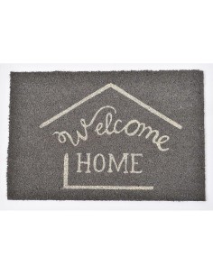 Tapis imp welcome 40x60cm coco   gris