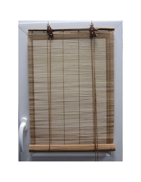 Store enrouleur baguettes bambou 150x180cm   naturel