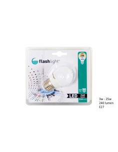 Ampoule led boule e27 3w