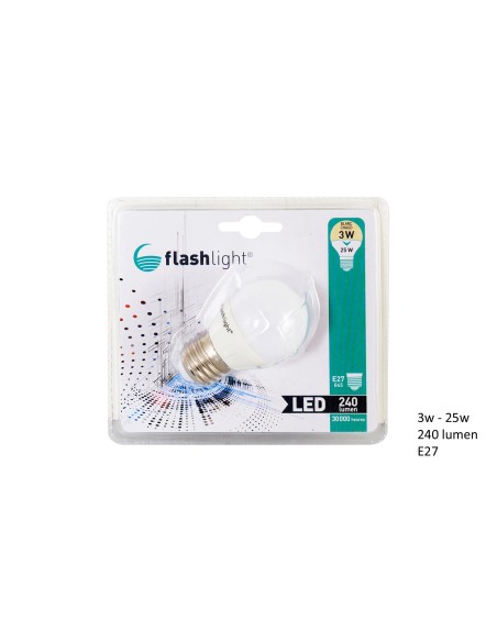 Ampoule led boule e27 3w