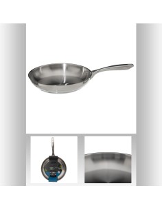 Poele 28cm inox resilience L. 29 x P. 5,5 x H. 29 cm