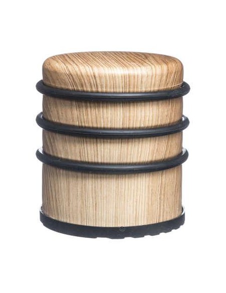 Stop porte effet bois nat