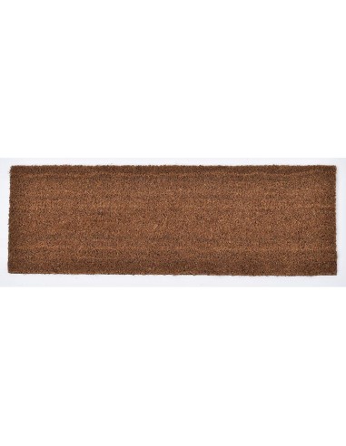 Tapis uni 25x75cm coco   naturel