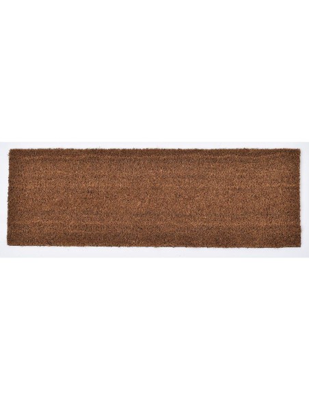 Tapis uni 25x75cm coco   naturel