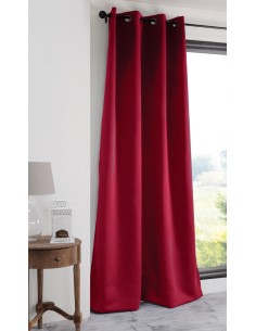 Notte occultant 135x250 rouge   100%pe  