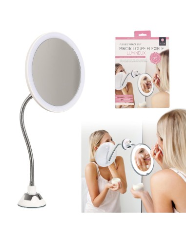 Miroir led flexible x5