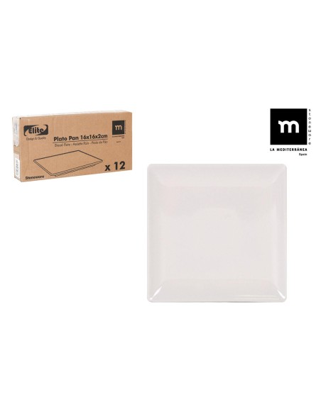 Assiette pain ivory eclat 16cmelite