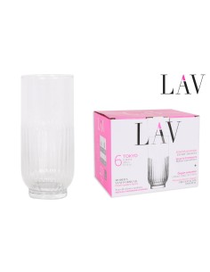 Set 6 verres tokyo