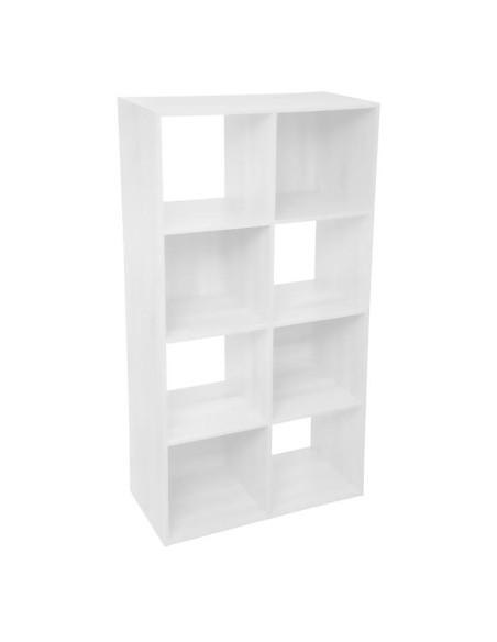 Etagere 8 cases mix blanc