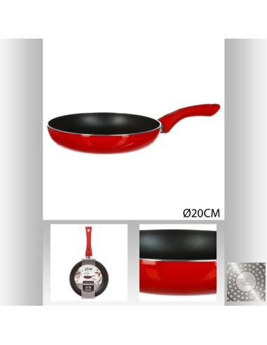 Poele induction essentielle L. 20 x P. 36 x H. 5 cm