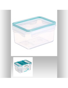 Boite rect pp 0,73l clipeat L. 14,5 x P. 10,5 x H. 8 cm