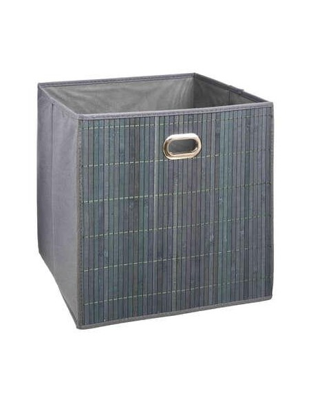 Panier rgmt 31x31 bambou gris