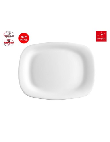 Plate rectangulaire parma