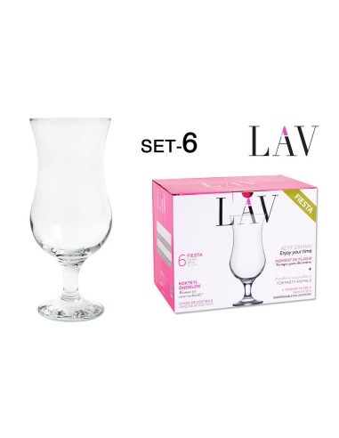 Set 6 coupes cocktail 