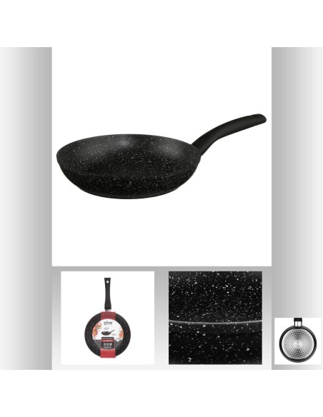 Poele 24 alu forge caractere L. 24,5 x P. 42,5 x H. 7 cm