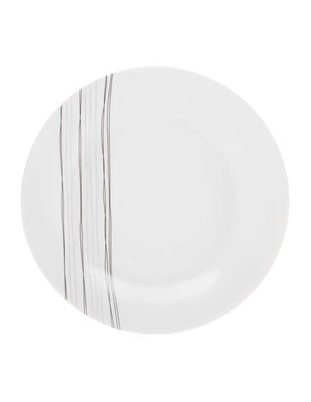 Assiette plate lignes d27