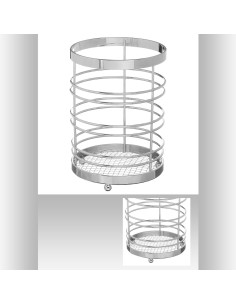 Pot ust couvert  L. 12,5 x P. 12 x H. 17 cm