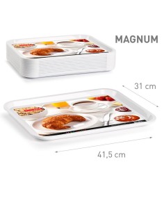 Plateau magnum blanc