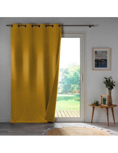 Rideau   oeillets occultant obscure