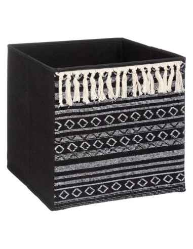 Boite rangement ethnique pompom