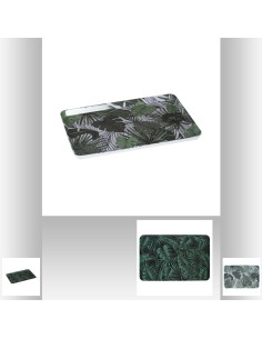 Plateau mela 30x22 jungle veg L. 30,6 x P. 21,6 x H. 1,6 cm