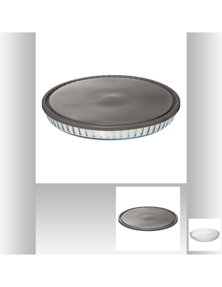 Plat tarte verre 30 couv pp