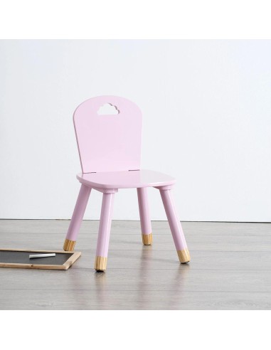 Chaise douceur rose