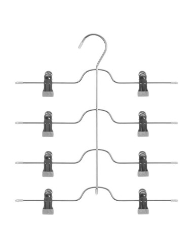 Cintre metal pvc pince 4 pant