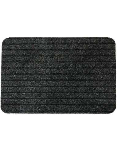 Tapis chloe 40x60cm polypro latex   gris