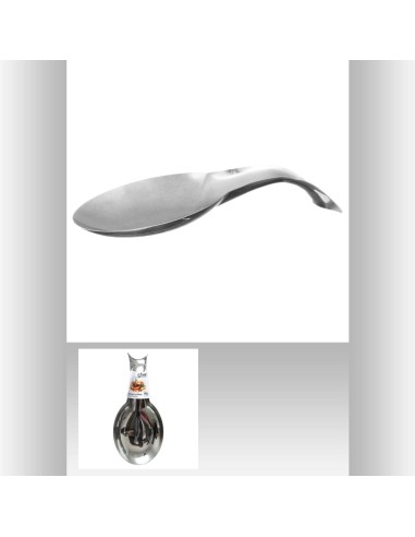 Repose cuillere  L. 11,3 x P. 25,2 x H. 4,2 cm