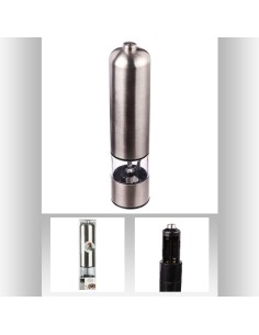 Moulin elect led inox 23cm D. 5 x H. 23 cm