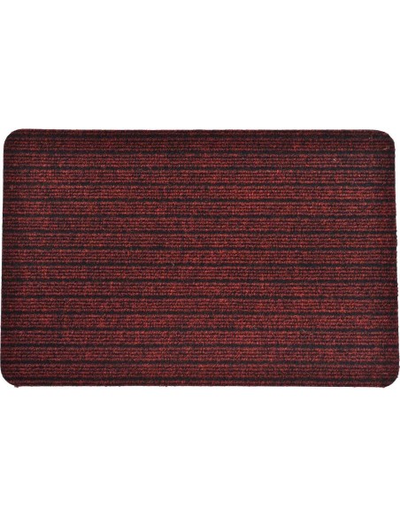 Tapis chloe 40x60cm polypro latex   rouge