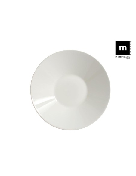Assiette creuse 23.5cmmaitreivory ecla