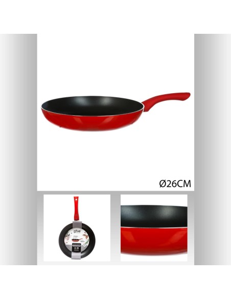 Poele induction essentielle L. 26 x P. 44 x H. 6 cm