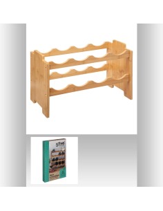 Rack bouteille empilable L. 46 x P. 24,5 x H. 29,5 cm