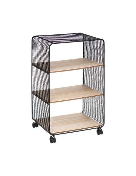 Etagere mtl bois 3 cases