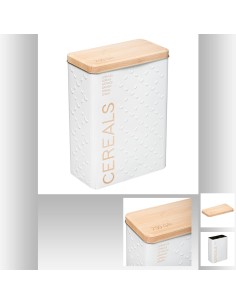 Boite cereale scandi  L. 17,5 x P. 9,5 x H. 24,5 cm