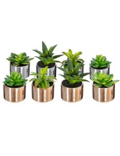 Plante pot crmq shine h.13 D. 12 x H. 13,5 cm
