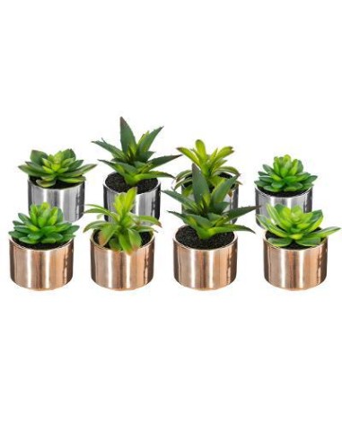 Plante pot crmq shine h.13 D. 12 x H. 13,5 cm