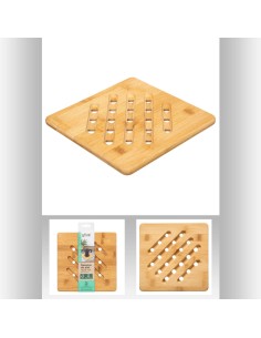 Dessous plat bam 20x20cm L. 20 x P. 1 x H. 20 cm
