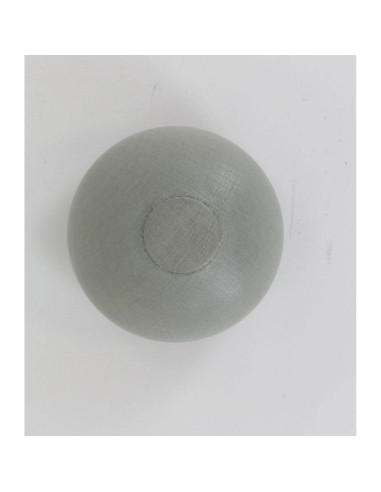 Embout boule x 2 d28   gris