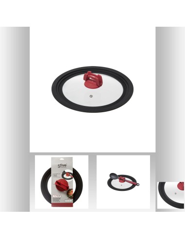 Couvercle universel  D. 21,5 x H. 6,5 cm