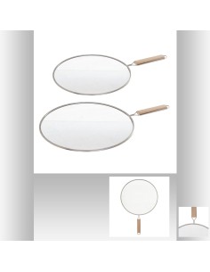 Couvercle anti projection x2 L. 28,7 x P. 0,7 x H. 43,5 cm