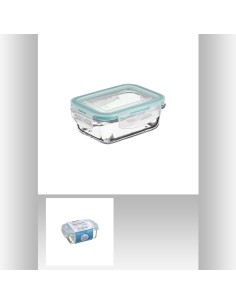 Boite carre ver 0,33l clipeat L. 12 x P. 12 x H. 6,2 cm