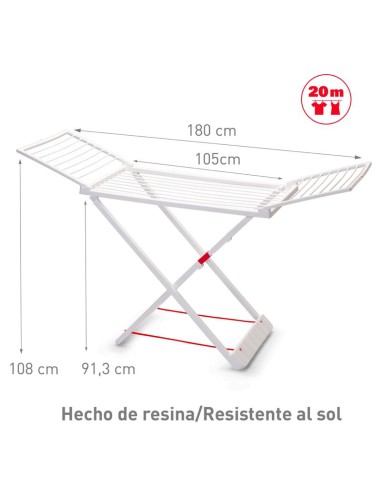 Sechoir a linge en resine