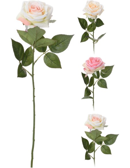 318800020 rose artificielle 60cm 3ass c